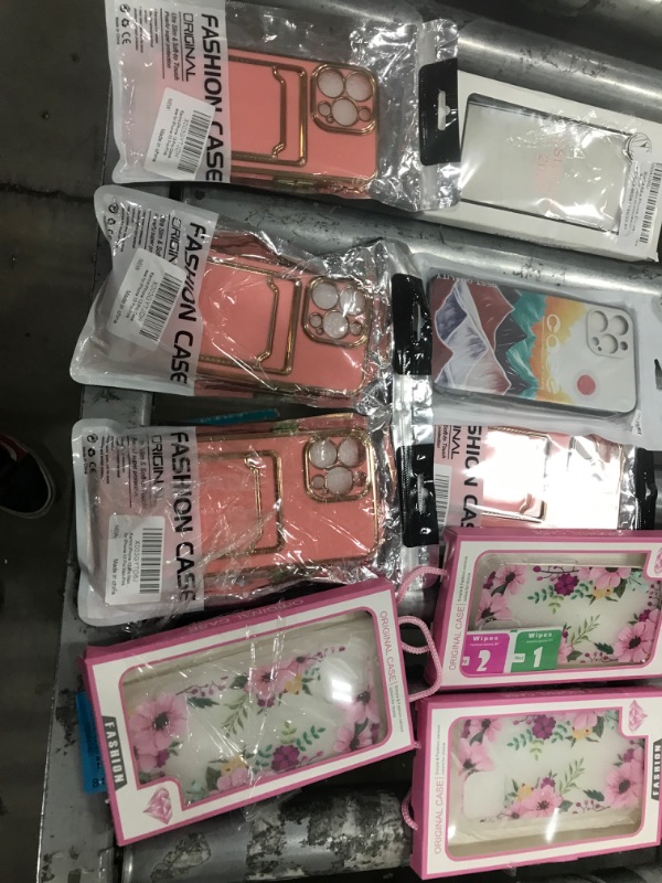 Photo 1 of MICELLANEOUS BUNDLE OF PHONE CASES
