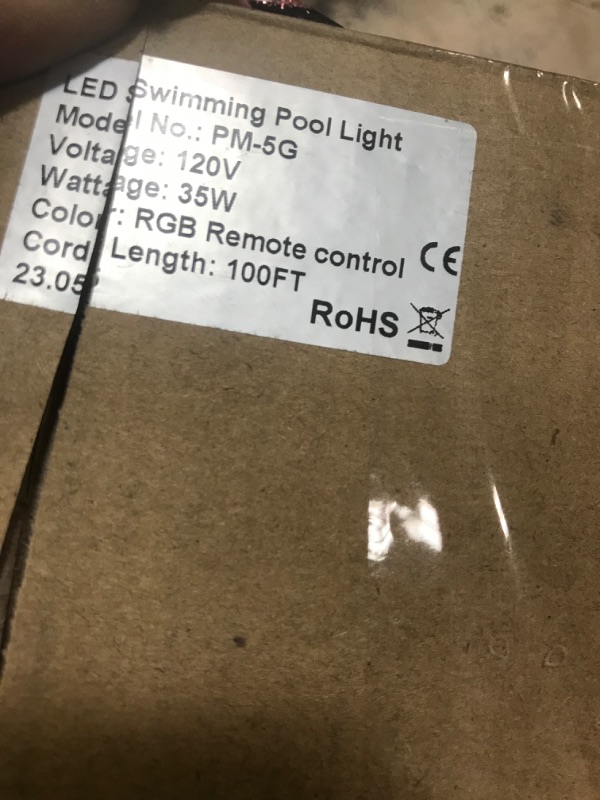 Photo 3 of 120v pool light with remote