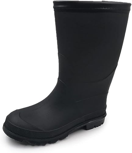 Photo 1 of Amoji Kids Rain shoes Easy On Rubber Rain Boots (Little Kid 8