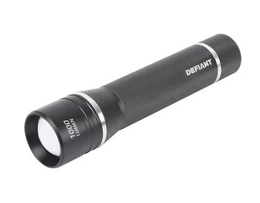 Photo 1 of 1000 Lumens LED Slide-to-Focusing Aluminum Flashlight
