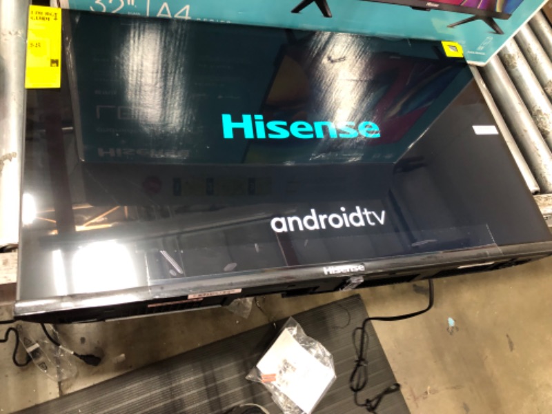 Photo 3 of Hisense A4 Series 32-Inch FHD 1080p Smart Android TV with DTS Virtual X, Game & Sports Modes, Chromecast Built-in, Alexa Compatibility (32A4FH, 2022 New Model)