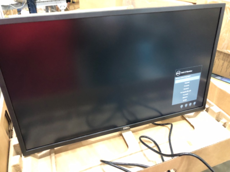 Photo 3 of Dell E2723H Monitor - 27 inch FHD (1920 x 1080) | 16:9 | 300 nits | Anti-Glare | 16.7 Million Colors 14.6" x 24.5" x 2"