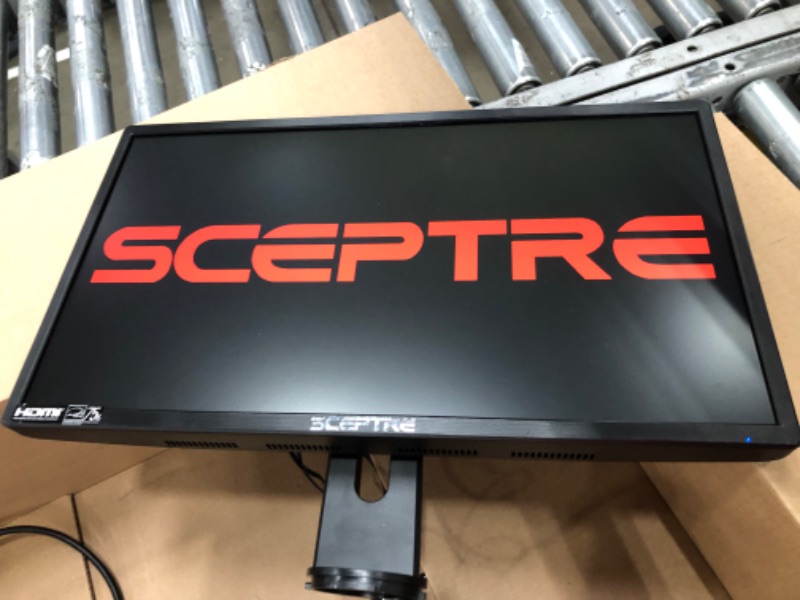 Photo 3 of Sceptre 20 inch LED Monitor 1600 x 900 HD+ 75Hz HDMI VGA Build-in Speakers, 99% sRGB Wall Mount Ready Black 2021 (E205W-16003RTT) 20" 75Hz 99% sRGB Monitor