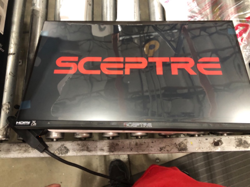 Photo 3 of Sceptre 24-Inch FHD LED Gaming Monitor 75Hz 2X HDMI VGA Build-in Speakers, Ultra Slim Metal Black
