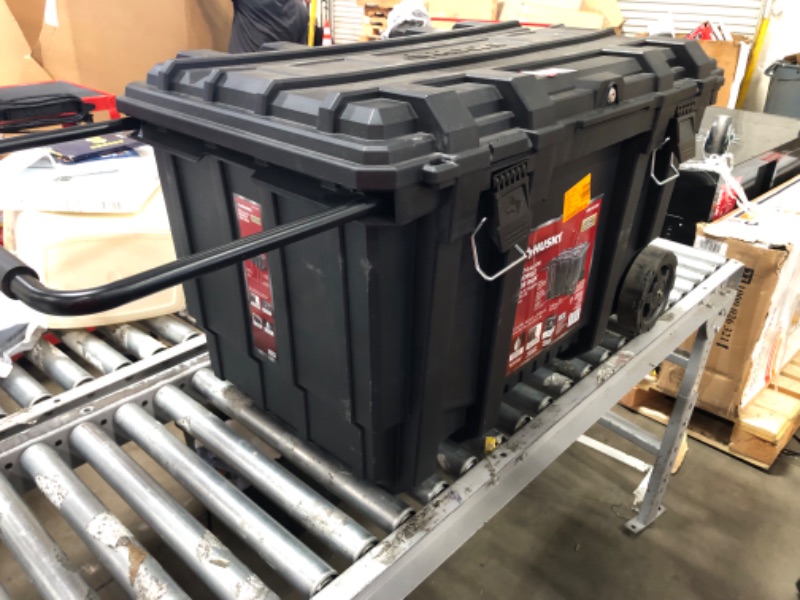 Photo 3 of 23 in. 50 Gal. Black Rolling Toolbox with Keyed Lock