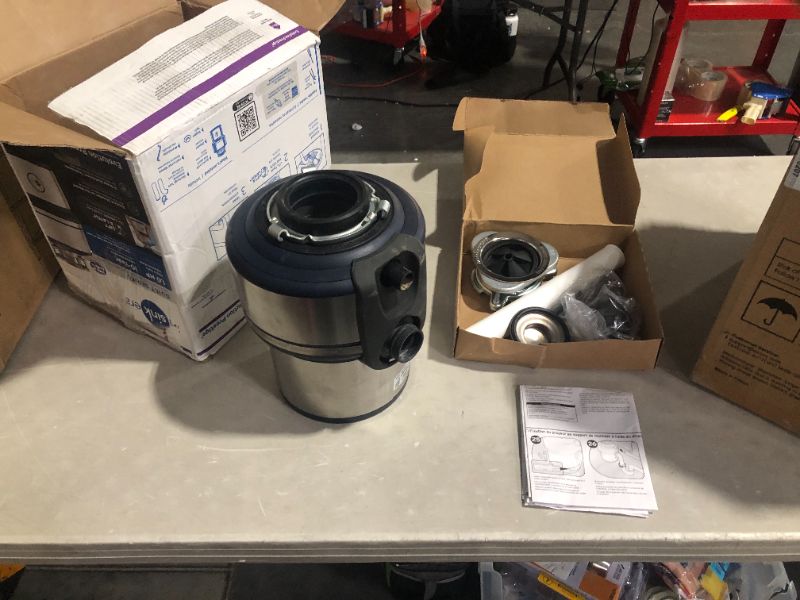 Photo 2 of ***HEAVILY USED - SEE PICTURES***
InSinkErator Prestige Evolution Prestige 1-HP Noise Insulated Garbage Disposal, Silver