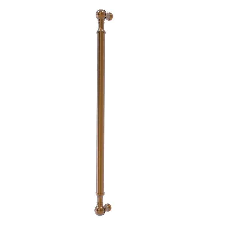 Photo 1 of Allied Brass P-3/18 18 Inch Beaded Refrigerator Appliance Pull, 18" x 3/4", Brushed Bronze 18" x 3/4" Brushed Bronze