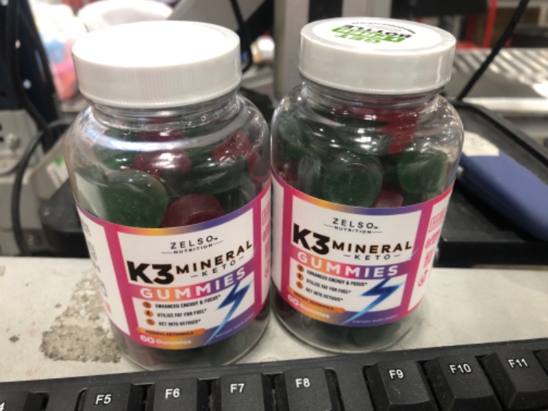 Photo 2 of (2 Pack) K3 Mineral Gummies by Zelso Nutrition, The Original K3 Formula Pills Now In Gummy, Advanced Vitamins Plus Multivitamin, 60 Day Supply
