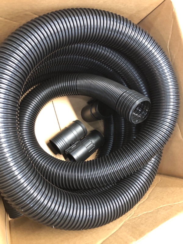 Photo 2 of 2-1/2 in. x 20 ft. Dual-Flex Tug-A-Long Locking Vacuum Hose for RIDGID Wet/Dry Shop Vacuums