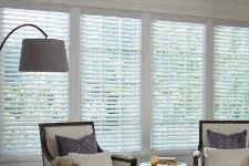 Photo 1 of 2 Inch Faux Wood Blinds  24"x36" 
