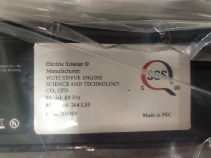 Photo 3 of iScooter Electric Scooter Adult Top Speed 21 MPH(i9 Ver.15MPH), 22 Miles Range(i9 Ver. 15Miles), 500W(i9 Ver. 350W) 10'' Honeycomb Tire(i9 Ver. 8.5" Pneumatic Tire), Dual Suspensions Escooter with APP i9 (15MPH+15MILES)