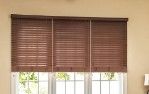 Photo 1 of 2 Inch Faux Wood Blinds 24"x36" 
 