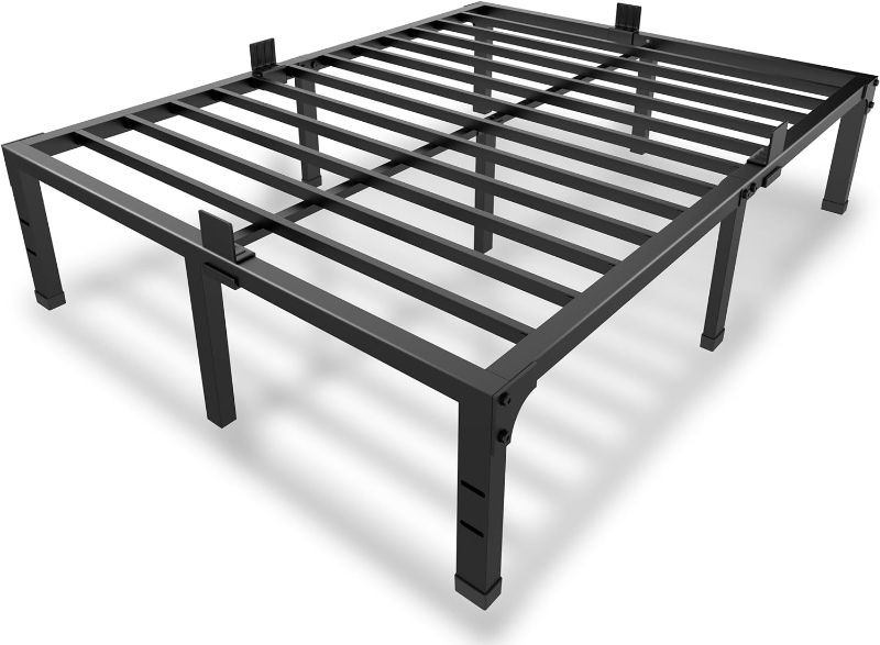 Photo 1 of ***NONFUNCITONAL - PARTS MISSING - FOR PARTS***
MAF 14 Inch Metal Platform Full Size Bed Frame