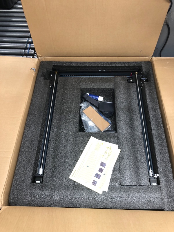 Photo 2 of ELEGOO Neptune 3 Max FDM 3D Printer with Auto Bed Leveling, Dual-Gear Direct Extruder, Dual Lead Screw Drive, Removable Capacitive Screen, 16.53x16.53x19.68in Large Printing Size