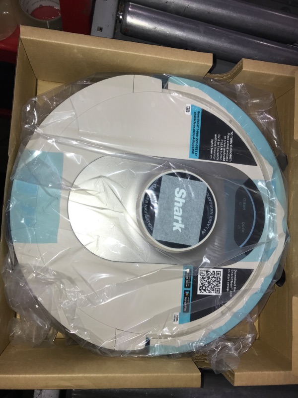 Photo 2 of *SLIGHTLY USED** Shark AV2511AE AI Ultra Robot Vacuum, with Matrix Clean, Home Mapping, 60-Day Capacity Bagless Self Empty Base, Perfect for Pet Hair, Wifi, Compatible with Alexa, Black/Silver 60-Day Capacity + 2nd Generation