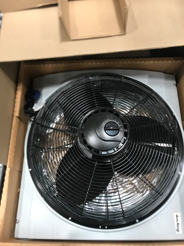 Photo 2 of Air King 9166F 20" Whole House Window Fan , Gray