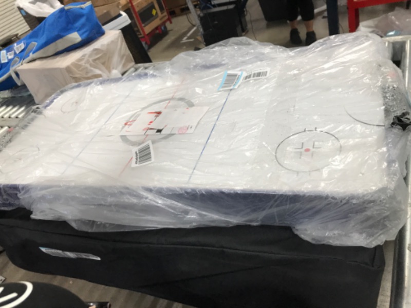 Photo 2 of [NONFUNCTIONAL, FOR PARTS, READ NOTES]
Sport Squad HX40 40 inch Table Top Air Hockey Table for Kids and Adults - Electric Motor Fan - Includes 2 Pushers and 2 Air Hockey Pucks - Great for Playing on The Floor, Tabletop, or Dorm Room Refresh Air Hockey Tab