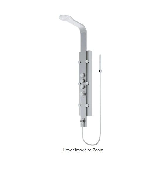 Photo 1 of ***SHOWER PANEL ONLY - NO HAND SHOWER WAND - SEE NOTES***
Mateo 60 in. H x 7 in. W 6-Jet Shower Panel System