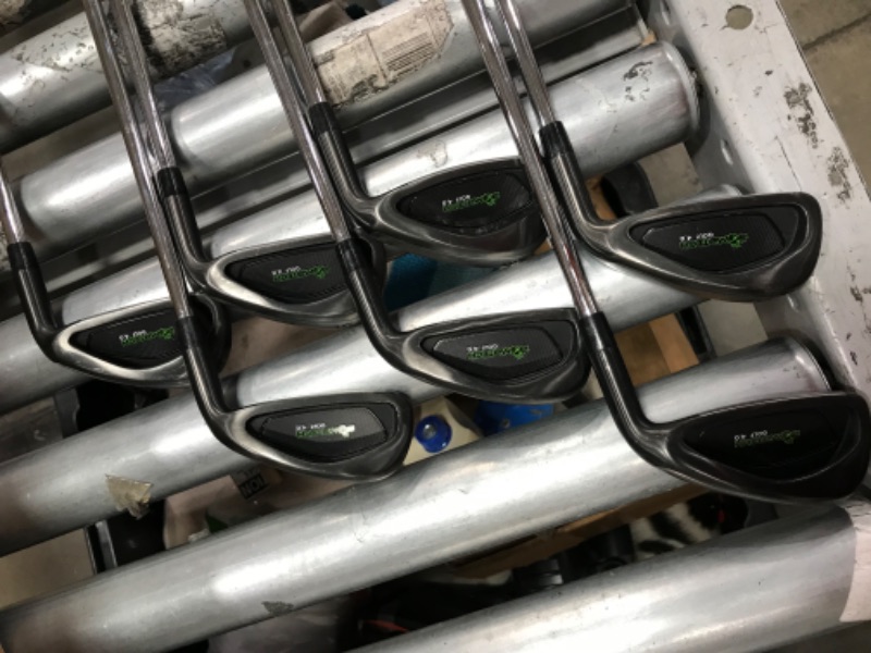 Photo 3 of **MINOR WEAR & TEAR**BombTech Golf - Premium Golf 4.0 Iron Set - Right-Handed Irons Include 4, 5, 6, 7, 8, 9, PW - Easy to Hit Golf Irons
