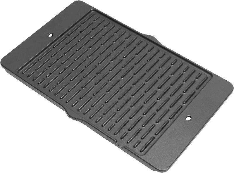 Photo 1 of 7566 Cast Iron Griddle for Weber Genesis 300 Series Gas Grill, Replacement for Weber Genesis 300 Series E-310 E-320 E-330 S-310 S-320 S-330 EP-310 EP-320 EP-330 CEP-310 CEP-330 ESP-310
