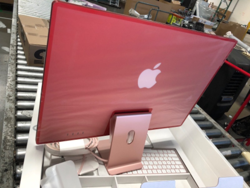 Photo 5 of Restored 2021 Apple IMac (24-inch Apple M1 Chip with 8?core CPU and 8?core GPU 8GB RAM 256GB) - Pink (Refurbished)
