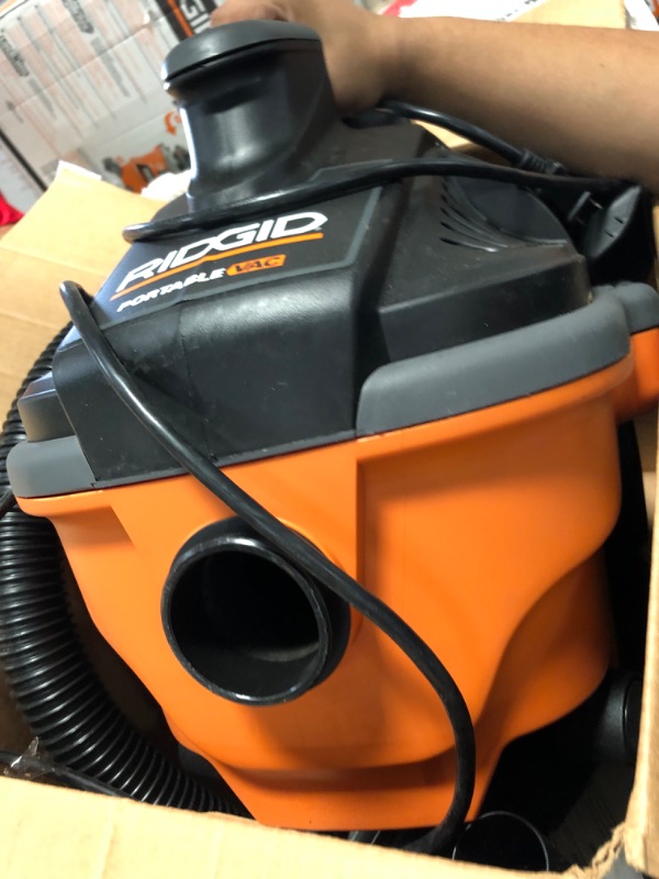 Photo 3 of **Non-functional*** Ridgid WD4070 4 Gallon Portable Vacuum