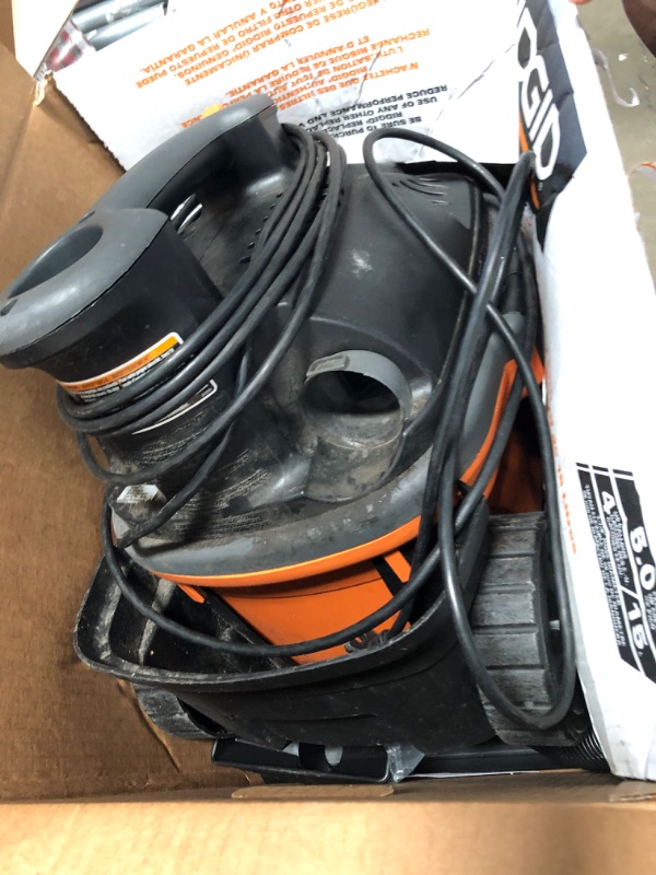 Photo 2 of **Non-functional*** Ridgid WD4070 4 Gallon Portable Vacuum