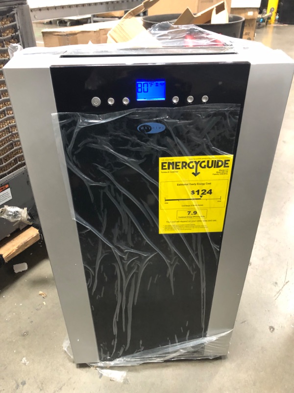 Photo 1 of Whynter ARC-14S 14,000 BTU Dual Hose Portable Air Conditioner with Dehumidifier and Fan for Rooms Up to 500 Square Feet, Includes Storage Bag, Platinum/Black, AC Unit Only
