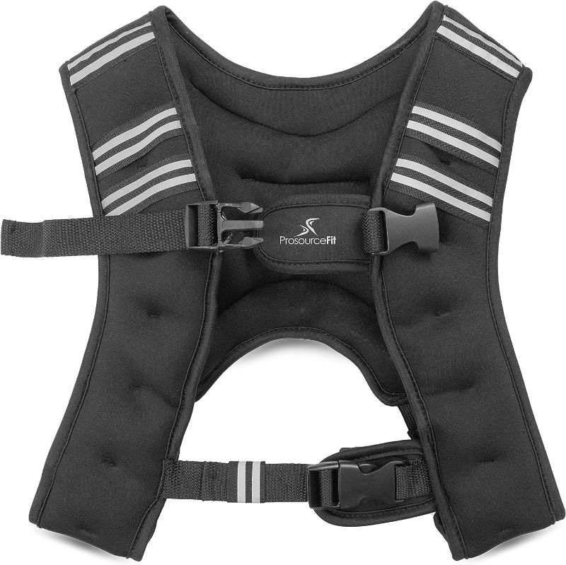 Photo 1 of 12LB ProsourceFit Exercise Weighted Training Vest for Weight Lifting, Running, and Fitness Body Weight Workouts; Men & Women- 6 lb, 8 lb, 10 lb, 12 lb, 20 lb.
