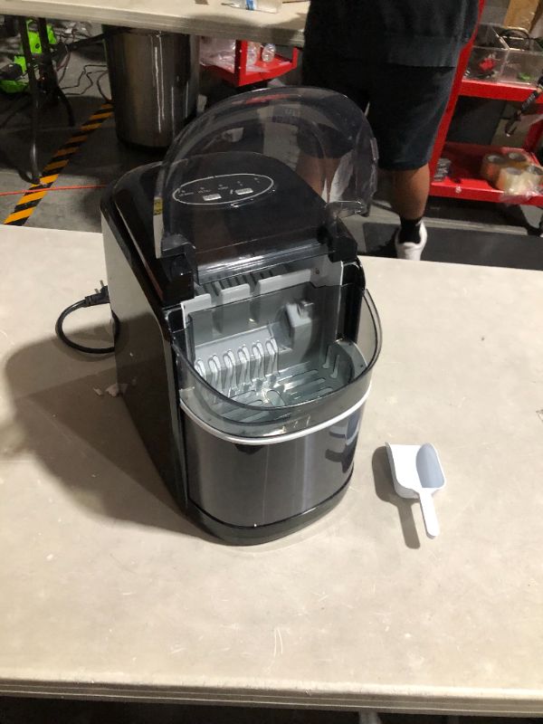 Photo 1 of ***NONFUNCITONAL - FOR PARTS***
FREE VILLAGE Ice Maker, Black, HZB-12/C