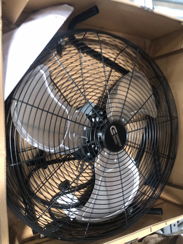 Photo 2 of 20 in. 3-Speed High Velocity Floor Fan
