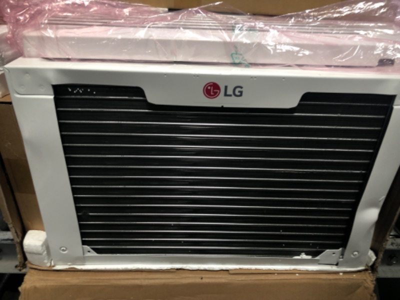 Photo 8 of (PARTS ONLY)LG 12000 BTU Window Air Conditioners [2023 New] Remote Control WiFi App Ultra-Quite Washable Filter Cools 550Sq.Ft for Medium & Large Room AC Unit air conditioner Easy Install White LW1217ERSM1
