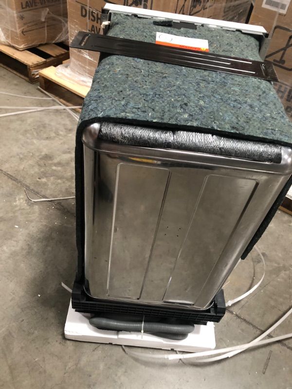 Photo 1 of Frigidaire 18 in. ADA Compact Front Control Dishwasher in White with Dual Spray Arms, 52 dBA,