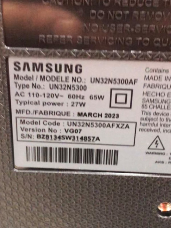 Photo 5 of SAMSUNG 32-inch Class LED Smart FHD TV 1080P (UN32N5300AFXZA, 2018 Model)