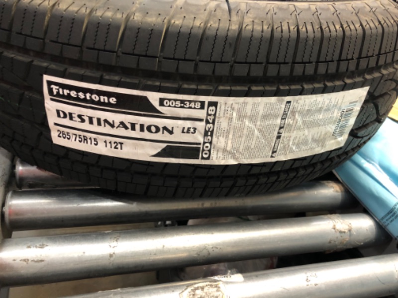 Photo 3 of Firestone Destination LE3 Highway Terrain SUV Tire 265/75R15 112 T