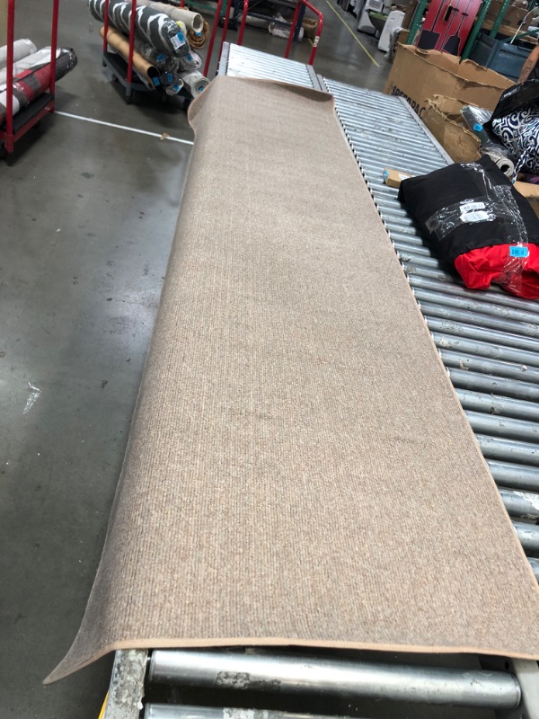 Photo 1 of 10'X3' TAN RUNNER RUG  