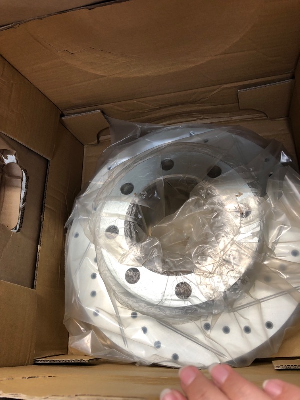 Photo 2 of **PREVIOUSLY OWNED** PowerSport Front Brakes and Rotors Kit |fits 1975-1993 Dodge W200, W250, W300, W350