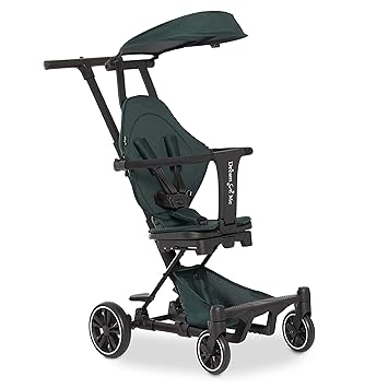 Photo 1 of Dream On Me Drift Rider Baby Stroller with Canopy, Lightweight Umbrella Stroller with Compact Fold, Sturdy Design, 360 Degree Angle Rotation Travel Stroller, Emerald Green
