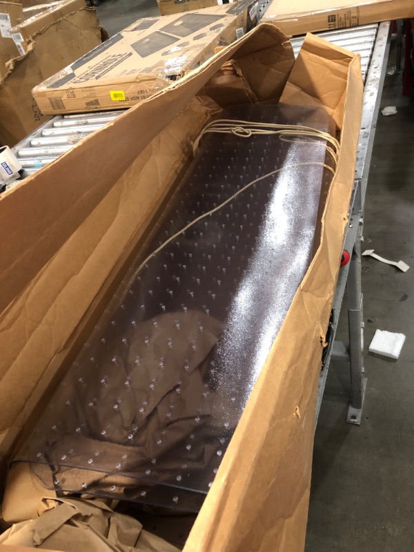 Photo 1 of Dimex Low Pile Carpet Office Mat Chair Mat, 36" x 48" (C511003G), Assorted Colors low pile carpet 36" x 48" Clear