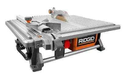 Photo 1 of 6.5 Amp 7 in. Blade Corded Table Top Wet Tile Saw