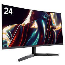 Photo 1 of KOORUI 24 Inch Computer Monitor -FHD 1080P Gaming Monitor 165Hz VA 1ms 1800R LED Monitors with Ultra-Thin, HDMI X2 /DP, VESA Compatible, Tilt Adjustable, Eye Care
