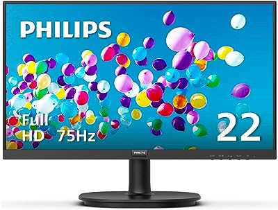 Photo 1 of PHILIPS Computer Monitors 22 inch Class Thin Full HD (1920 x 1080) 75Hz Monitor,