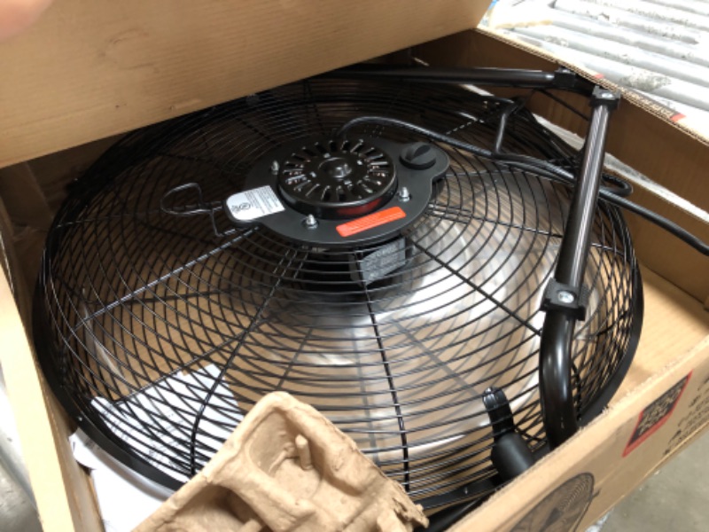 Photo 2 of 20 in. 3-Speed High Velocity Floor Fan
