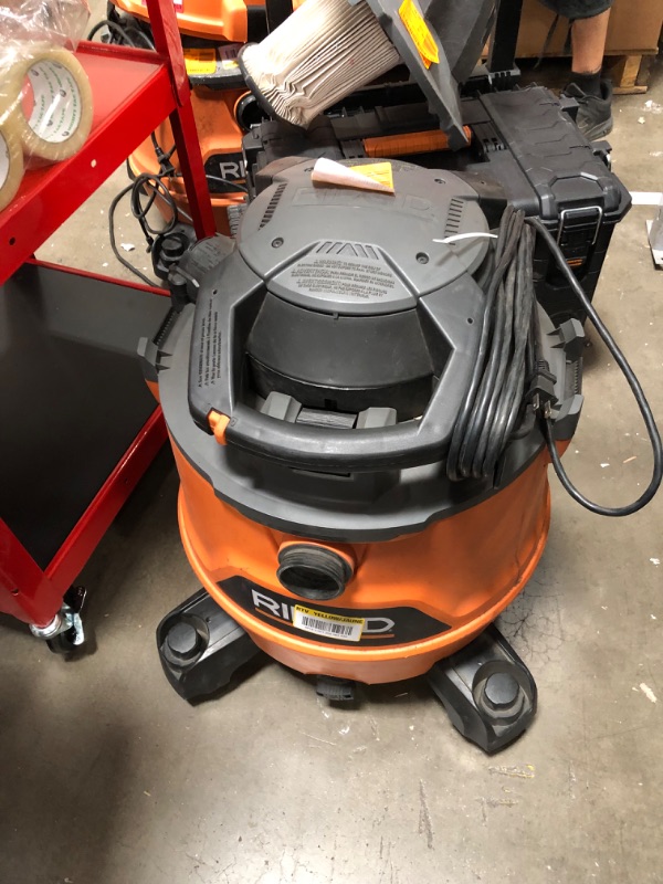 Photo 2 of 16 Gallon 6.5 Peak HP NXT Wet/Dry Shop Vacuum with Detachable Blower, Filter, Locking Hose and Accessories
