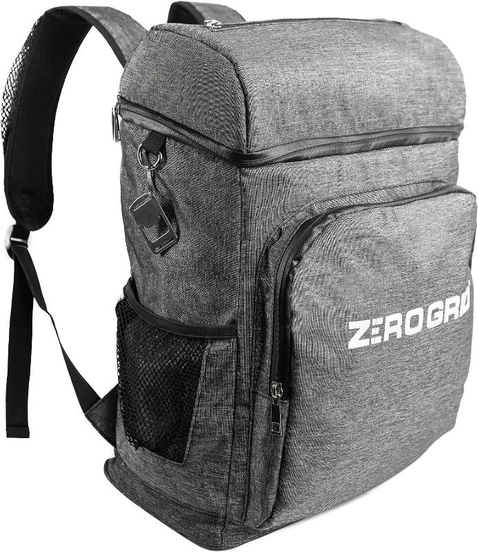 Photo 1 of Backpack Cooler Insulated Leak Proof Bag 32 Cans for The Beach, Hiking, Picnic, Ice Down and Keep Food and Drink Cool for The Day, Cooler Bookbag Men and Women, Large and Small Compartment Storage
