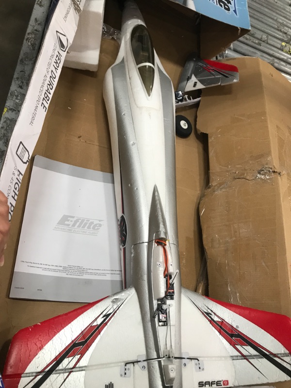 Photo 1 of ***DAMAGED - FOR PARTS - SEE NOTES***
E-flite RC Airplane Habu STS 70mm EDF Jet RTF Basic Battery and Charger Not Included