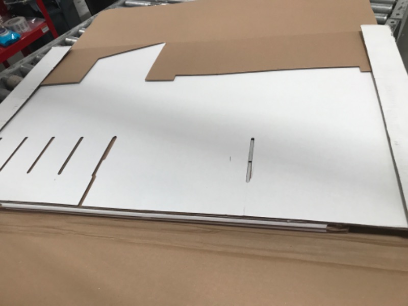 Photo 1 of Classroom Keepers 12" x 18" Construction Paper Storage, 10-Slot, White, 17"H x 27"W x 19"D, 1 Unit Holds 12" x 18" Paper