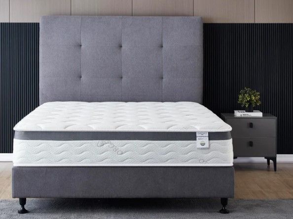 Photo 1 of **OUT OF BOX**
THE PREMIUM - 10" - "THE PERFECT" Medium - Euro Pillow Top - Pocket Spring and Memory Foam - Organic Cotton Mattress TWIN

