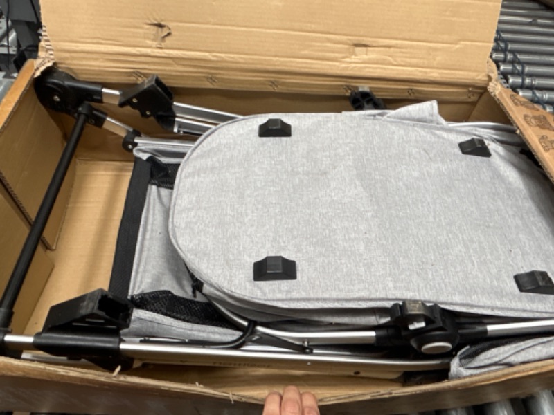 Photo 1 of ***parts only***Kenyone Pet Stroller, 3 in 1 Multifunction Pet Travel System 4 Wheels Foldable Aluminum Alloy Frame Carriage for Small Medium Dogs & Cats
