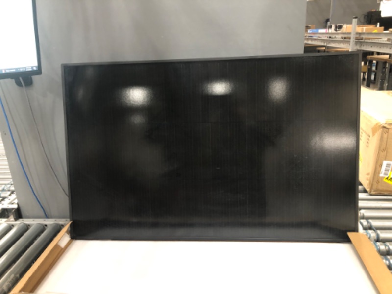 Photo 5 of **DAMAGED, ONLY ONE PANEL INCLUDED** ECO-WORTHY 150Watt 12Volt Solar Panels with Black Design, High Efficiency Monocrystalline Cells PV Module Power Charger for RV Cabin Marine Farm Rooftop Battery Off-Grid Applications
